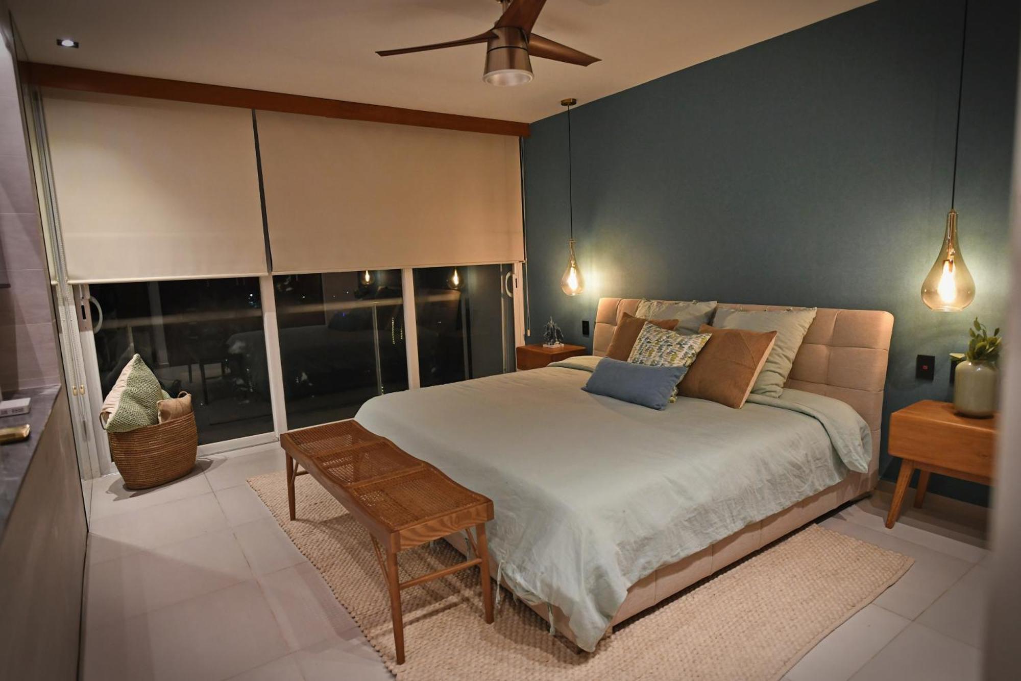 Beachfront Apartment Blue Vista 칸쿤 외부 사진