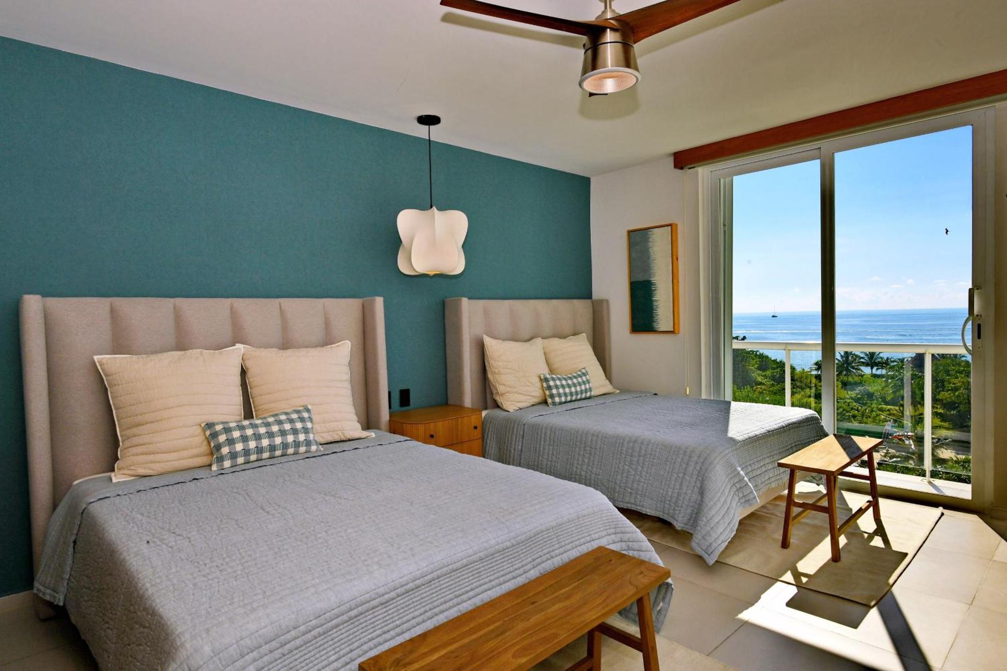 Beachfront Apartment Blue Vista 칸쿤 외부 사진